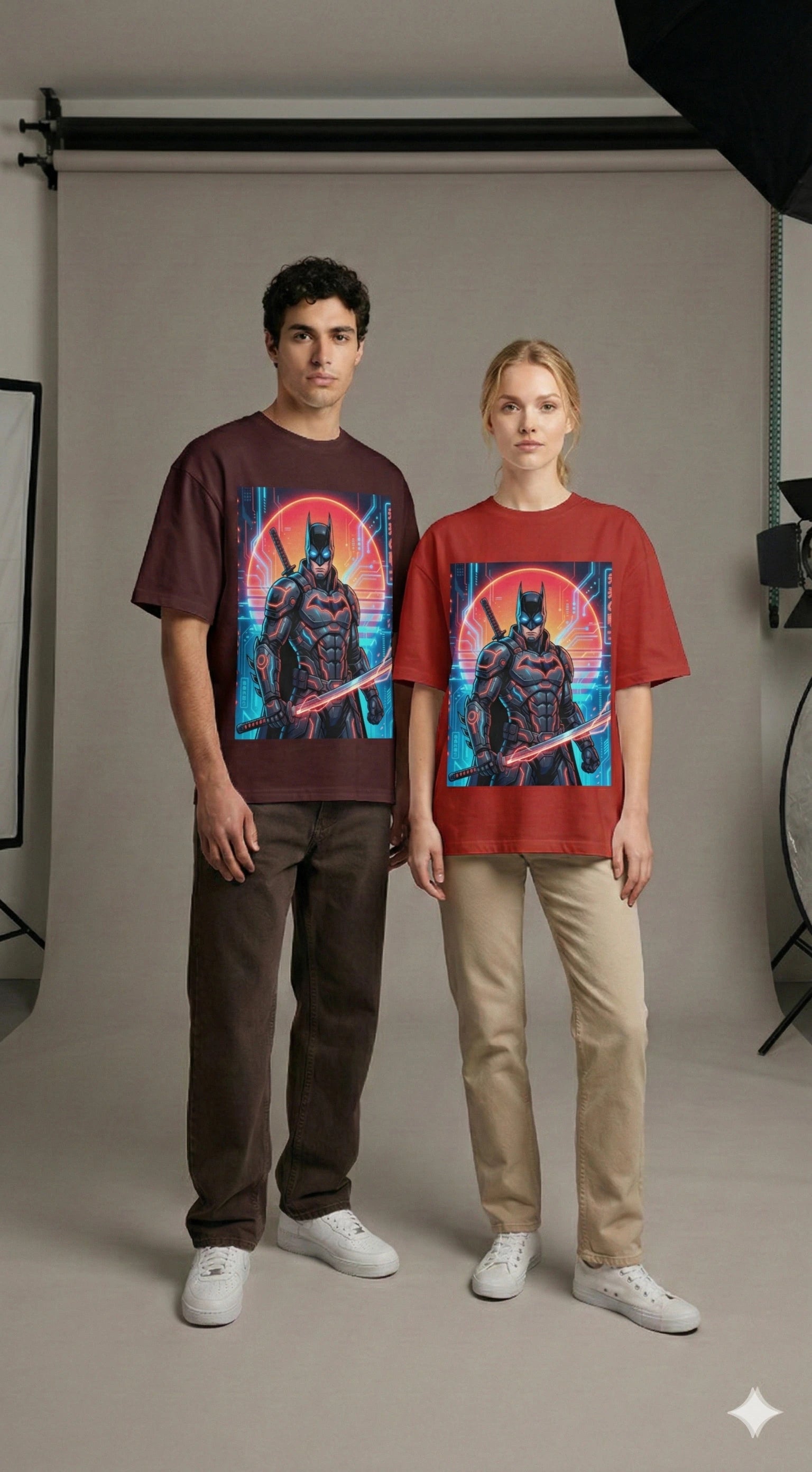 Batman - Unisex Oversized Classic T-Shirt